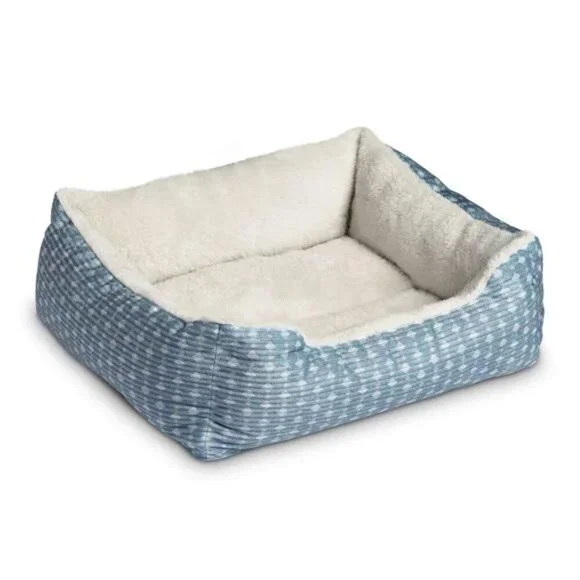 (3 pack) Cuddler Small Dog or Cat Bed, Blue 19" x 15" - Picture 5 of 5